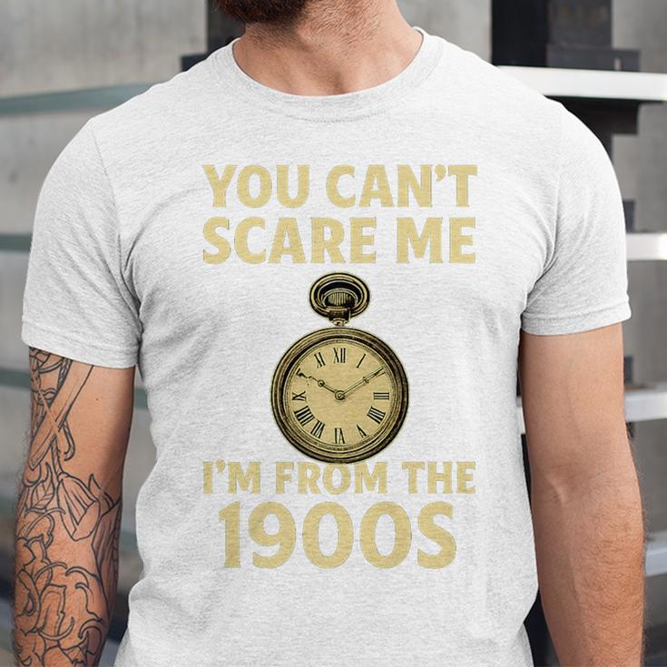 You Can't Scare Me I'm From The 1900s Vintage Pocket Watch Premium Unisex Jersey T-Shirt