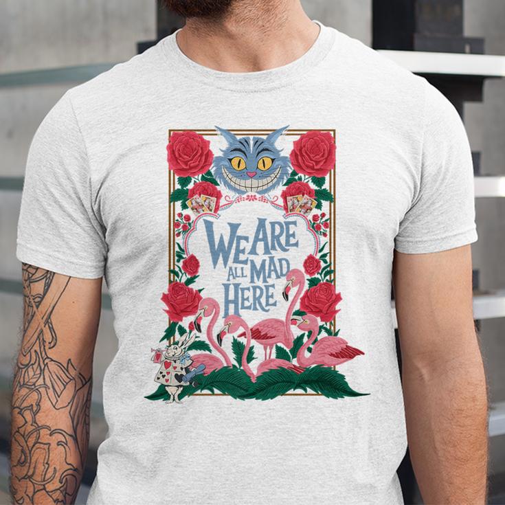 Cheshire Cat Alice In Wonderland Vintage Book Premium Unisex Jersey T-Shirt