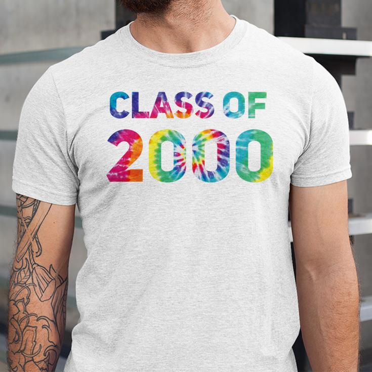 Class Of 2000 School Reunion College Highschool Graduation Premium Tri-Blend Unisex Jersey T-Shirt