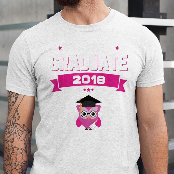 Class Of 2018 Preschool Graduation Girls Pre K Unisex Jersey T-Shirt