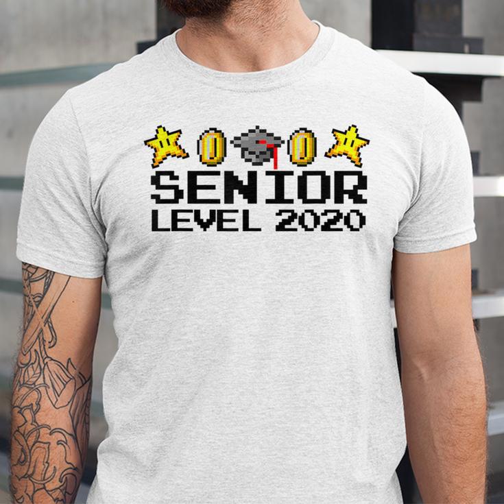 Class Of 2020 Senior Retro Video Game Graduation Gamer Unisex Jersey T-Shirt