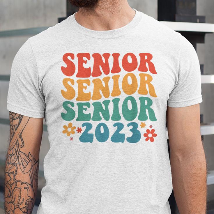 Class Of 2023 Senior 2023 Graduation Retro Seniors Unisex Jersey T-Shirt