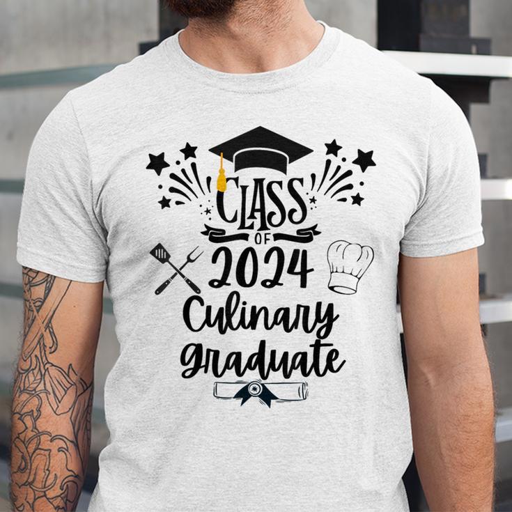 Class Of 2024 Culinary Graduate Culinary Chef Graduation Unisex Jersey T-Shirt