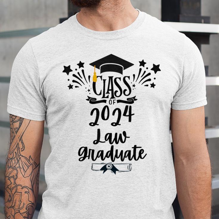 Class Of 2024 Law Graduation 2024 JD Degree Law Graduate Unisex Jersey T-Shirt