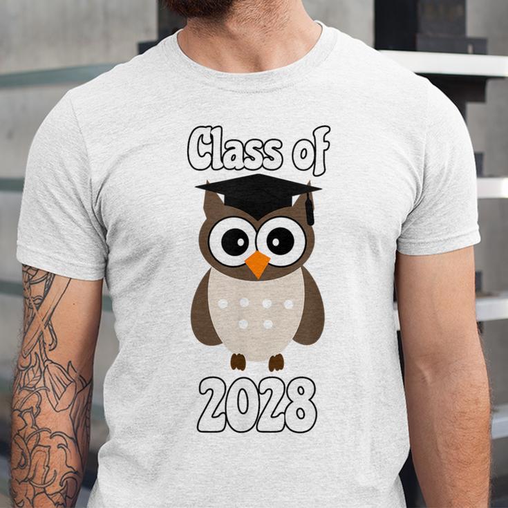 Class Of 2028 TShirt Back To School Graduation Year Boy Girl Unisex Jersey T-Shirt