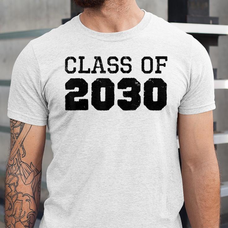 Class Of 2030 Future Graduation Vintage T-Shirt Unisex Jersey T-Shirt