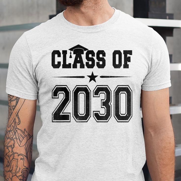 Class Of 2030 Shirt Graduation Unisex Jersey T-Shirt
