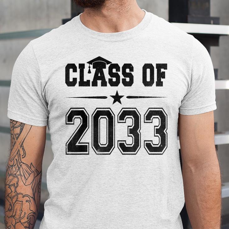 Class Of 2033 Shirt Graduation Unisex Jersey T-Shirt