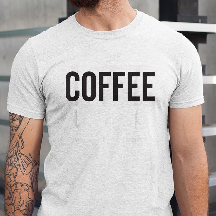 I Like Coffee My Books And Maybe Like 3 People Book Lover Unisex Jersey T-Shirt