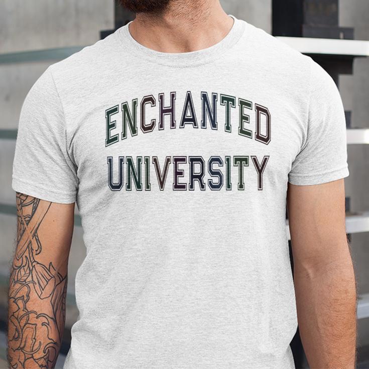 Crazy Stay Away From Me ENCHANTED UNIVERSITY Introvert Unisex Jersey T-Shirt
