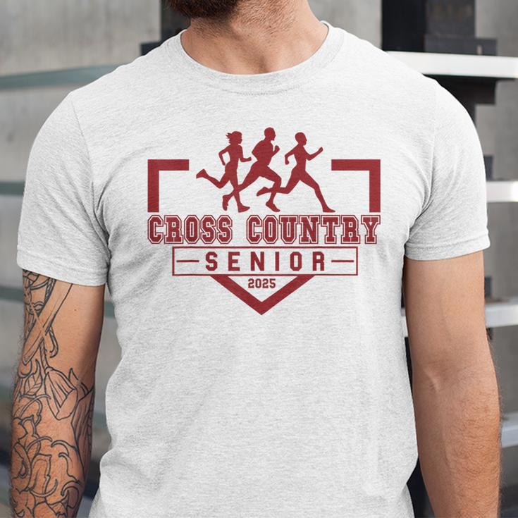 Cross Country Senior Night Senior 2025 Graduation Party 48 Unisex Jersey T-Shirt