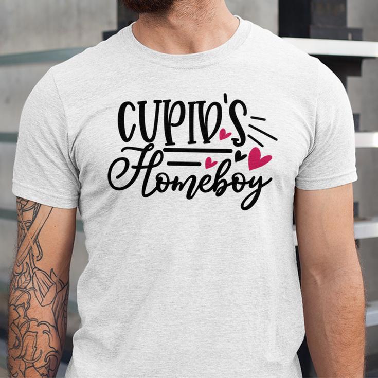 Cupid's Homebody Introvert Valentine's Day Home Unisex Jersey T-Shirt Cupid's Homebody Introvert Valentine's Day Home Unisex Jersey T-Shirt