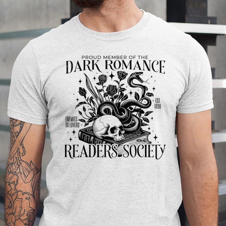 Dark Romance Books Lover Bookish Bookworm Gothic Aesthetic Unisex Jersey T-Shirt Dark Romance Books Lover Bookish Bookworm Gothic Aesthetic Unisex Jersey T-Shirt