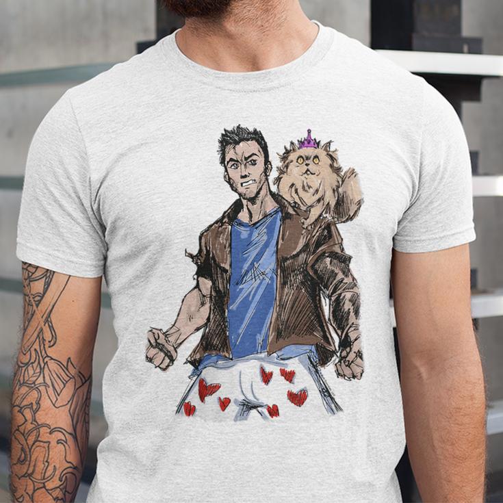 Dungeon Crawler Carl Sketchbook Princess Donut And Carl Book Unisex Jersey T-Shirt Dungeon Crawler Carl Sketchbook Princess Donut And Carl Book Unisex Jersey T-Shirt