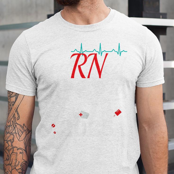 Earned It Nurse Graduation 2025 Nursing Grad Student RN LPN Unisex Jersey T-Shirt