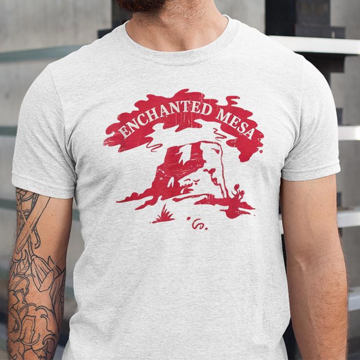 Enchanted Mesa Plateau Nostalgia Unisex Jersey T-Shirt