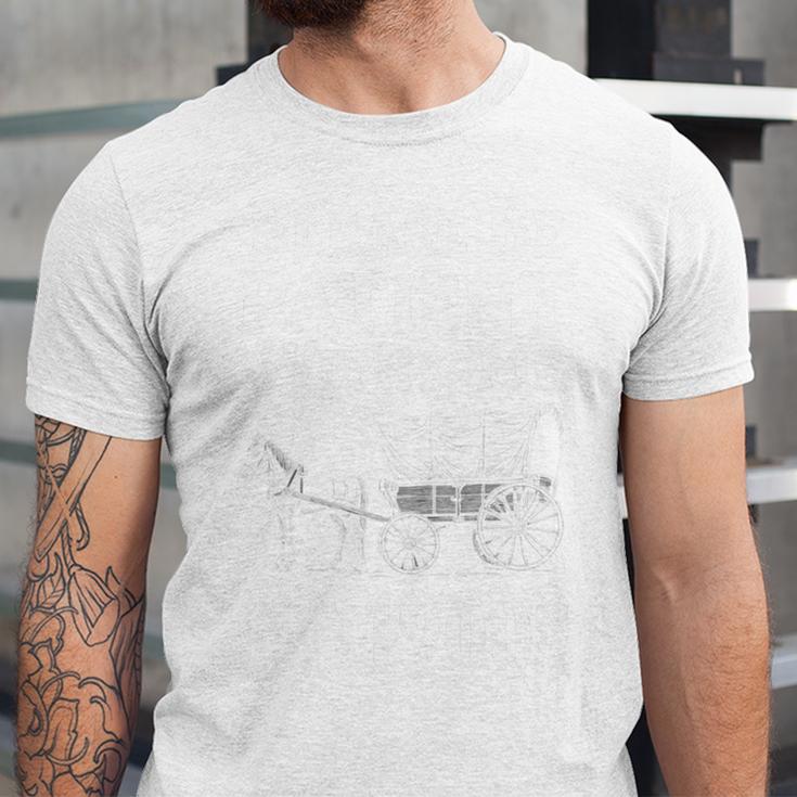 Endearing Wagon Humor Please Be Patient I'm From The 1900s Unisex Jersey T-Shirt Endearing Wagon Humor Please Be Patient I'm From The 1900s Unisex Jersey T-Shirt