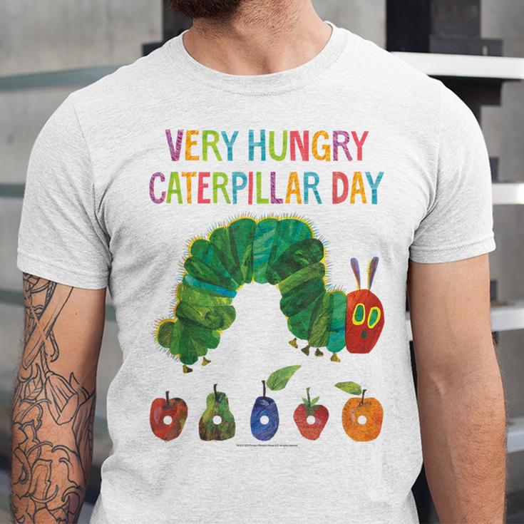 Eric Carle Very Hungry Caterpillar Day Children's Book Unisex Jersey T-Shirt