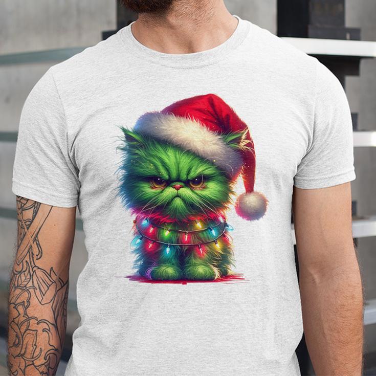 Ew People Meowy Cat Christmas Introvert Men Women Unisex Jersey T-Shirt Ew People Meowy Cat Christmas Introvert Men Women Unisex Jersey T-Shirt