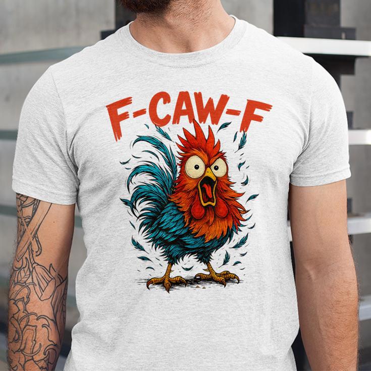 F-Caw-F Rooster F Awk F Chicken Coffee Romance Books Lover Unisex Jersey T-Shirt F-Caw-F Rooster F Awk F Chicken Coffee Romance Books Lover Unisex Jersey T-Shirt