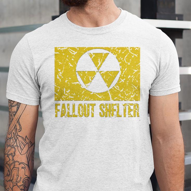 Fallout Shelter Nuclear War Radioactive Nostalgia T-Shirt Unisex Jersey T-Shirt Fallout Shelter Nuclear War Radioactive Nostalgia T-Shirt Unisex Jersey T-Shirt