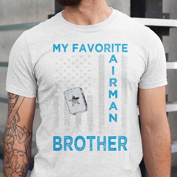 My Favorite Airman Calls Me Brother Airman Graduation Premium Tri-Blend Unisex Jersey T-Shirt