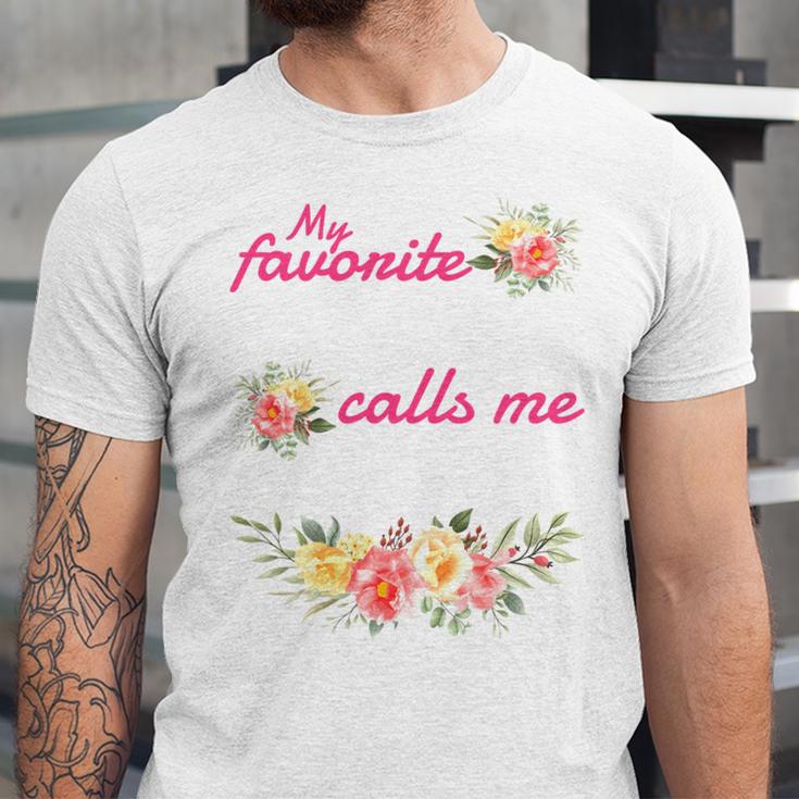My Favorite Teacher Calls Me Mom Graduation Unisex Jersey T-Shirt