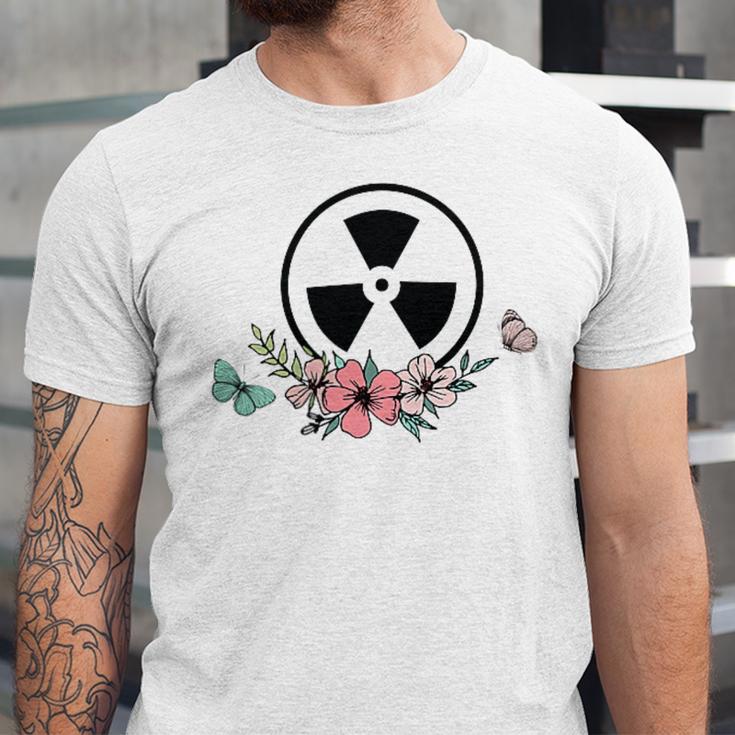 Floral Rad Tech Radiology Graduation X-Ray Tech Unisex Jersey T-Shirt