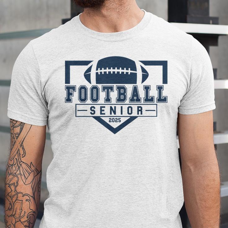Football Senior Night Football Senior 2025 Graduation 44 Unisex Jersey T-Shirt