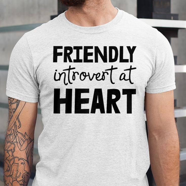 Friendly Introvert At Heart Raglan Baseball Tee Unisex Jersey T-Shirt