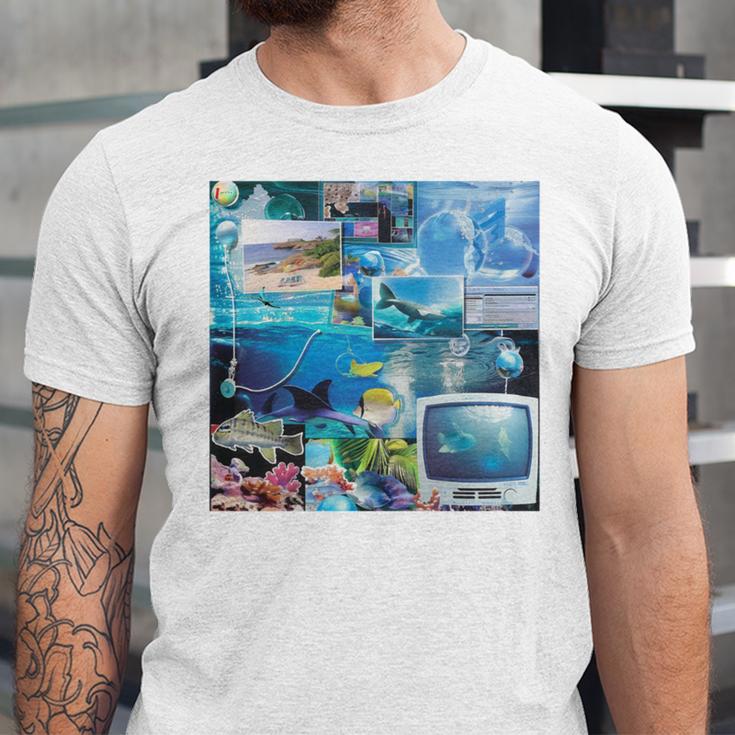 Frutiger Aero Retro Vibes Unisex Jersey T-Shirt Frutiger Aero Retro Vibes Unisex Jersey T-Shirt