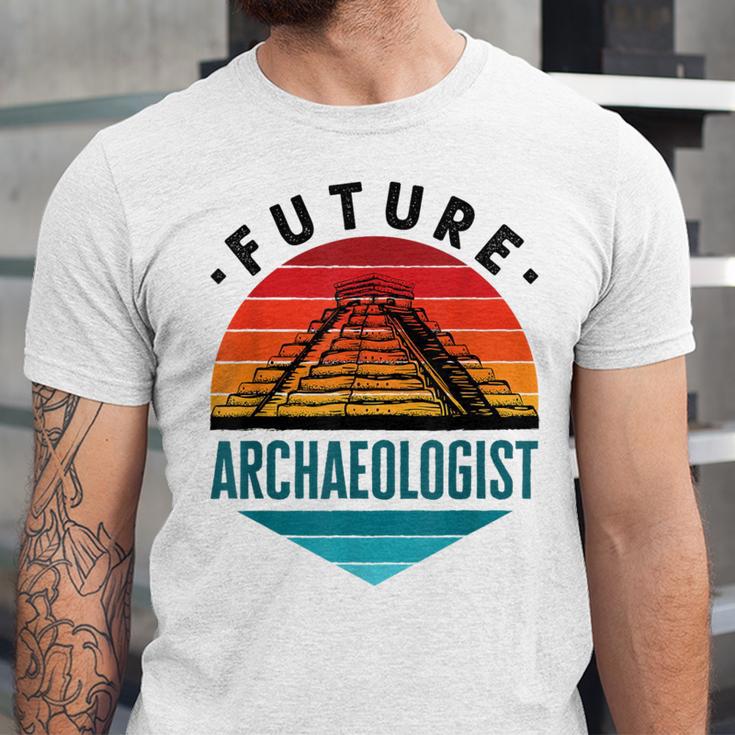 Future Archaeologist Pyramid Archaeology Student Graduation Unisex Jersey T-Shirt