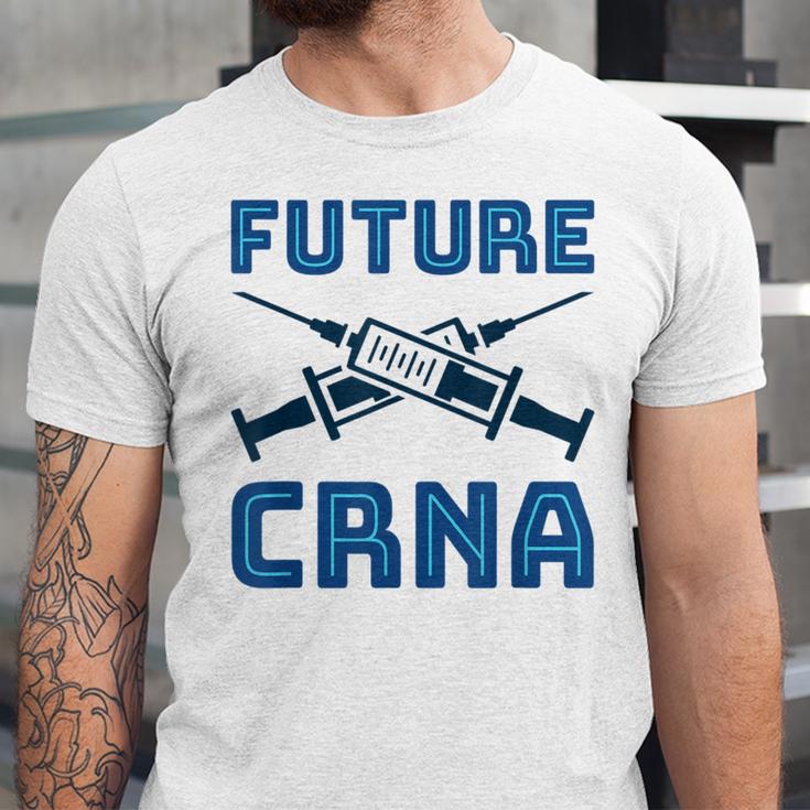 Future CRNA Nurse Anesthetist Student Nursing RN Graduation Unisex Jersey T-Shirt