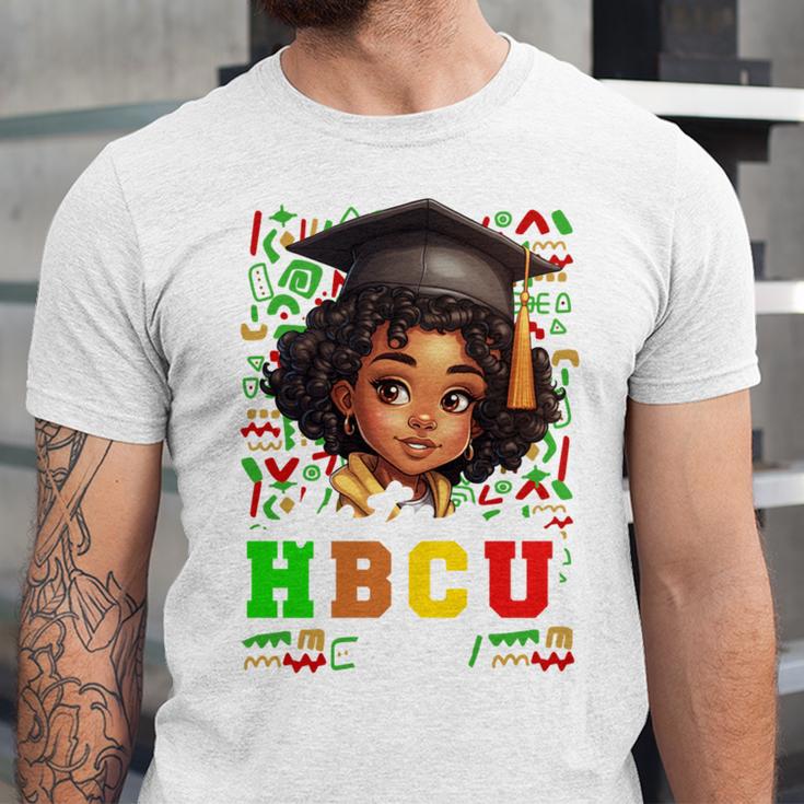 Future HBCU Grad Girl Kids Graduation HBCU College Unisex Jersey T-Shirt