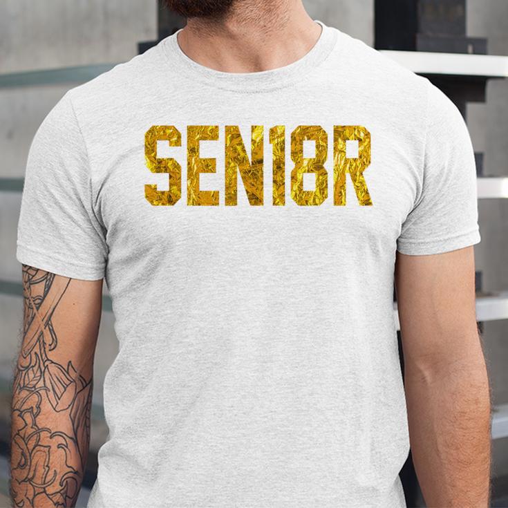 Graduation Party SEN18R Senior 2018 High School T-Shirt Unisex Jersey T-Shirt