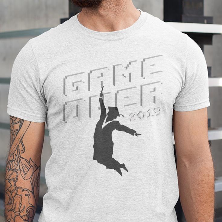 Graduation Shirt Senior Gamer T-Shirt 2019 Grad Gift Unisex Jersey T-Shirt