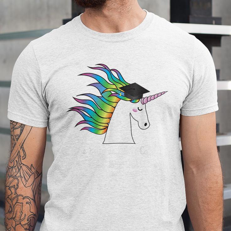 Graduation Unicorn Shirt She Believed Did School 2017 Unisex Jersey T-Shirt