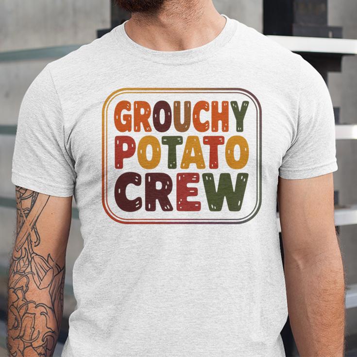 Grouchy Potato Crew Introvert Sarcasm Premium Tri-Blend Unisex Jersey T-Shirt Grouchy Potato Crew Introvert Sarcasm Premium Tri-Blend Unisex Jersey T-Shirt