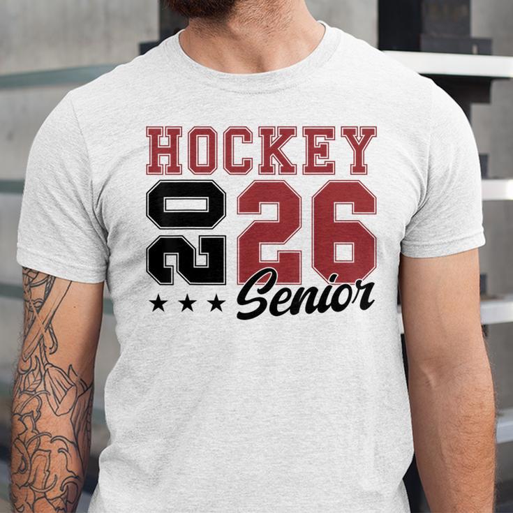 Hockey Senior Night Hockey Senior 2026 Graduation 59 Unisex Jersey T-Shirt
