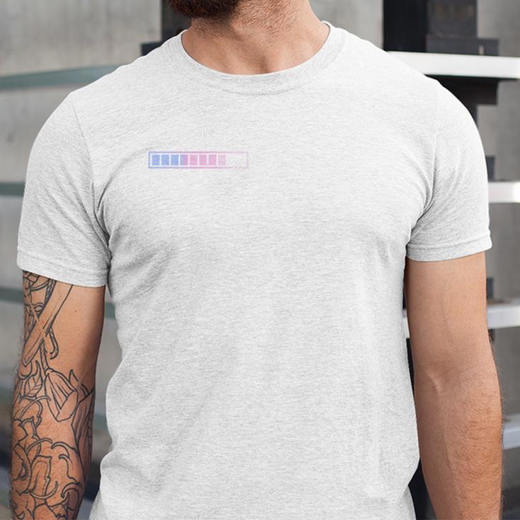 Hold On Let Me Overthink This Loading Anxiety Introvert Fun Unisex Jersey T-Shirt