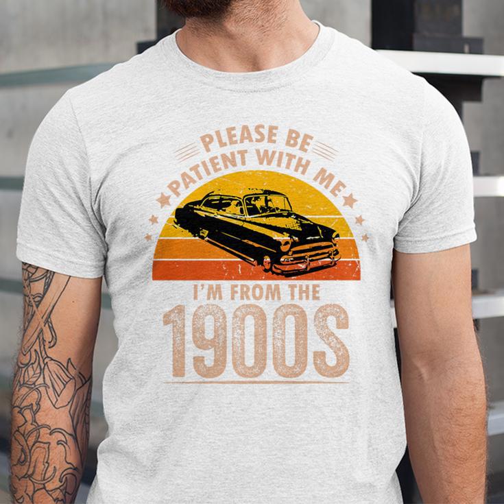 Humorous Saying Please Be Patient With Me I'm From The 1900s Premium Unisex Jersey T-Shirt