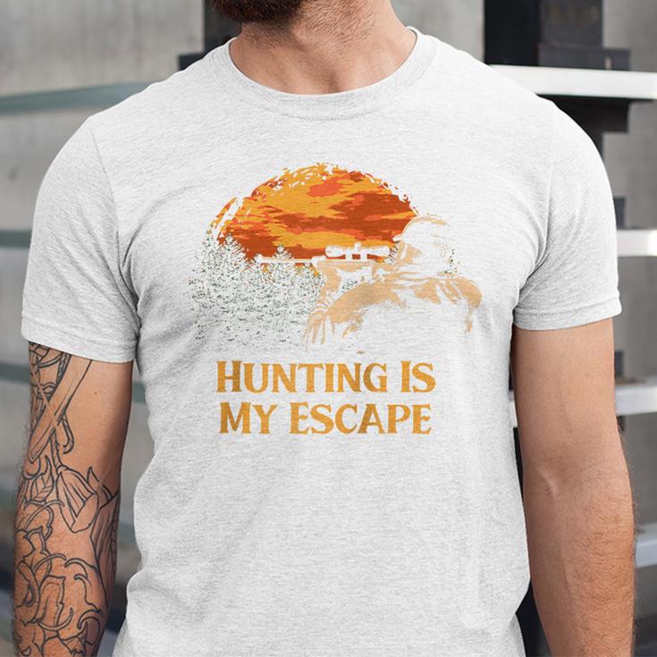 Hunting Is My Escape Introvert Hunter Antisocial Raglan Baseball Tee Unisex Jersey T-Shirt Hunting Is My Escape Introvert Hunter Antisocial Raglan Baseball Tee Unisex Jersey T-Shirt