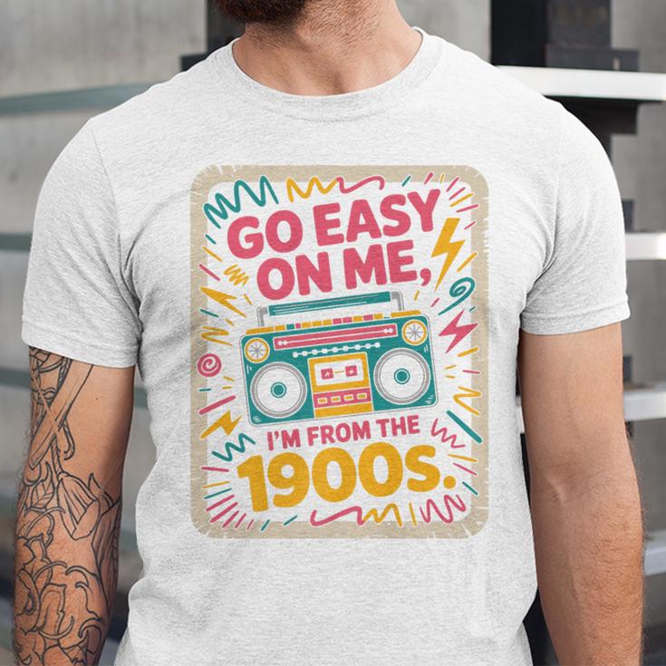 I'm From The 1900s 80s Millennial Boom Box Radio Premium Unisex Jersey T-Shirt