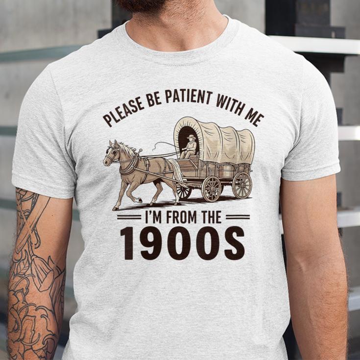 I'm From The 1900s Tee Western For Men Unisex Jersey T-Shirt I'm From The 1900s Tee Western For Men Unisex Jersey T-Shirt