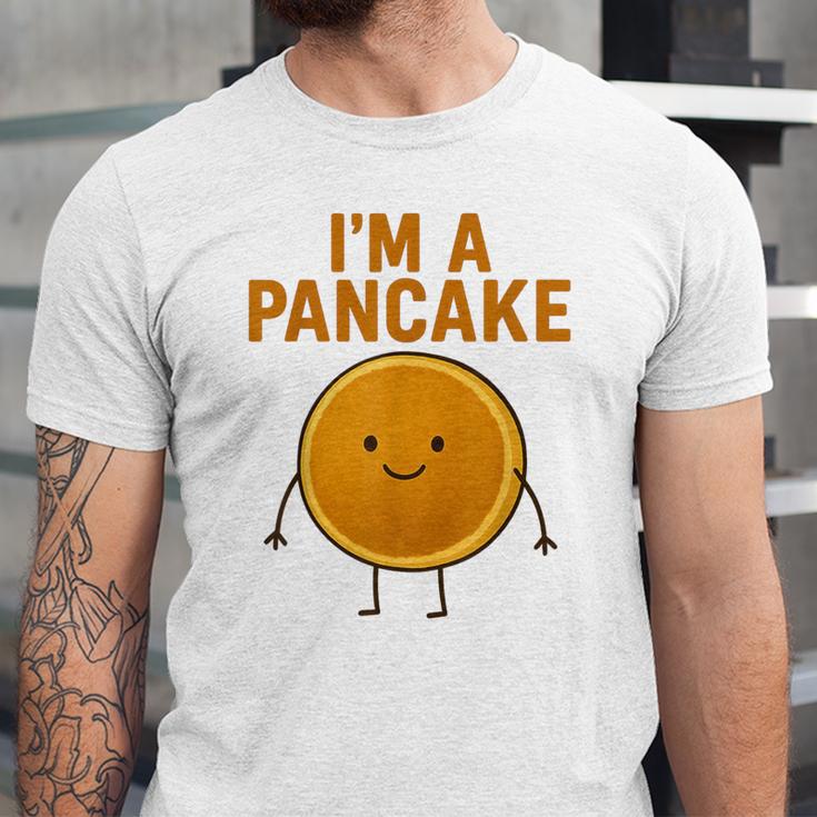 I’m a Pancake Meme For Nostalgia And Sci-Fi Fan Unisex Jersey T-Shirt