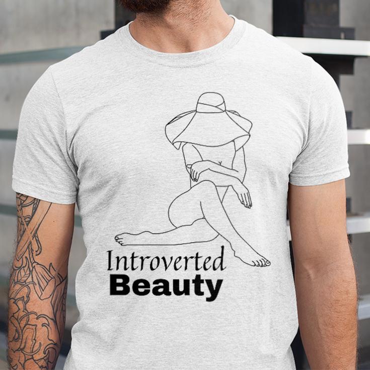 Introvert Health Aware Acceptance Beauty Art Unisex Jersey T-Shirt Introvert Health Aware Acceptance Beauty Art Unisex Jersey T-Shirt