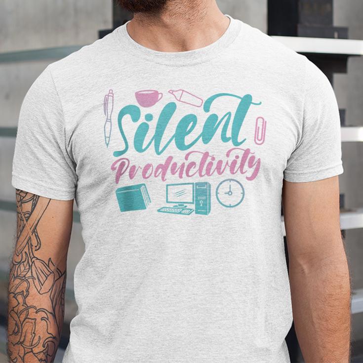 Introvert Office Staff Secretary Administrative Assistant Unisex Jersey T-Shirt