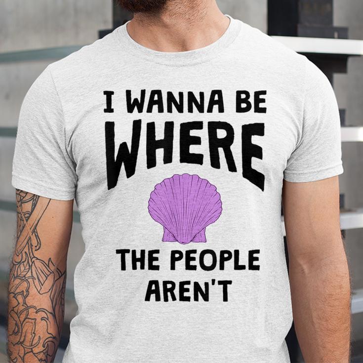 Introverted Sarcastic Humor Antisocial Introvert Unisex Jersey T-Shirt