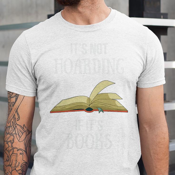 It's Not Hoarding If It's Books Premium Tri-Blend Unisex Jersey T-Shirt