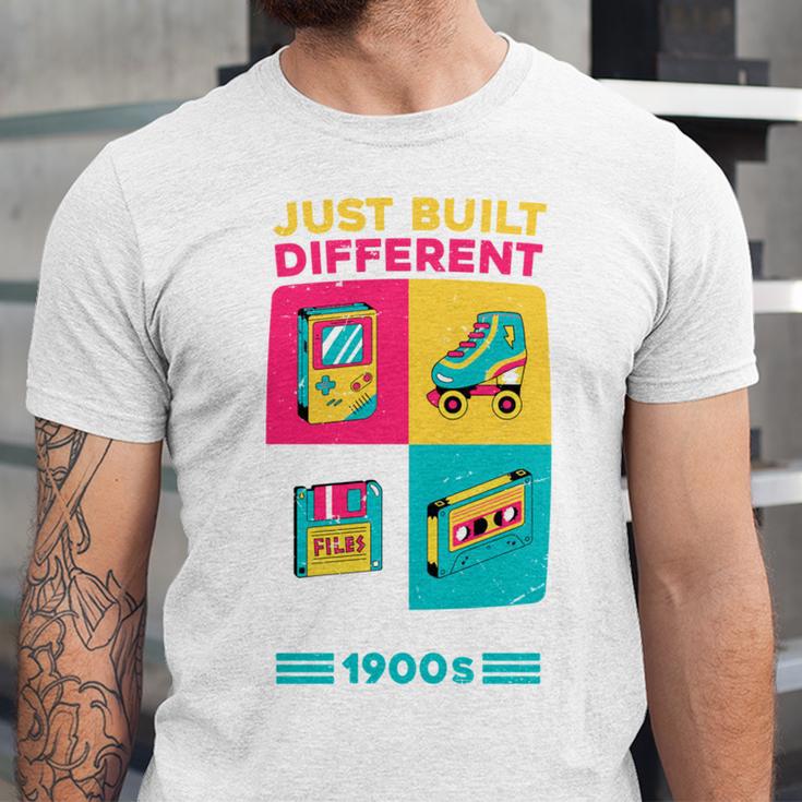 Just Built Different I'M From The 1900S Retro Unisex Jersey T-Shirt Just Built Different I'M From The 1900S Retro Unisex Jersey T-Shirt